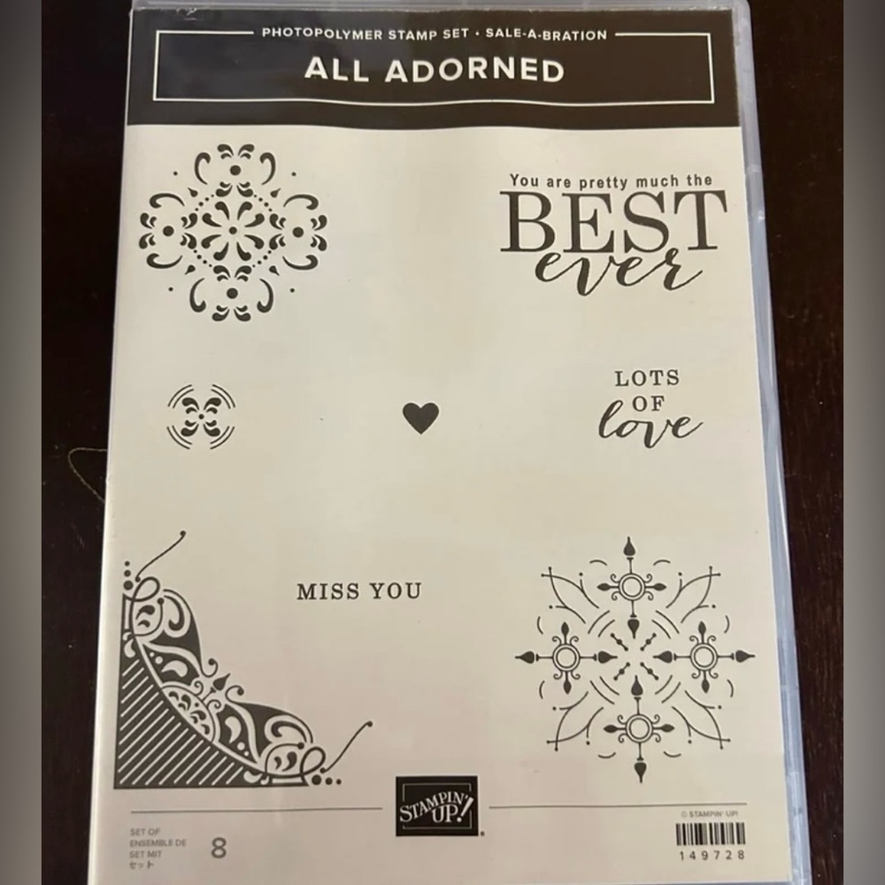 Stampin' Up! All Adorned Stamps